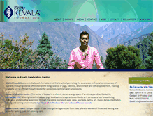 Tablet Screenshot of kevalafoundation.org